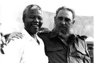 Mandela y Fidel