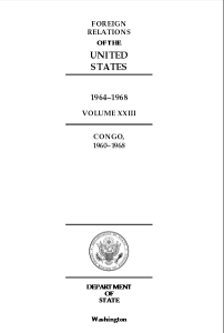 Documento del Departamenteo de Estado