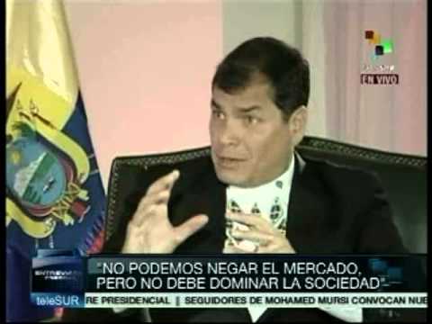 Entrevista a Rafael Correa, Presidente de Ecuador