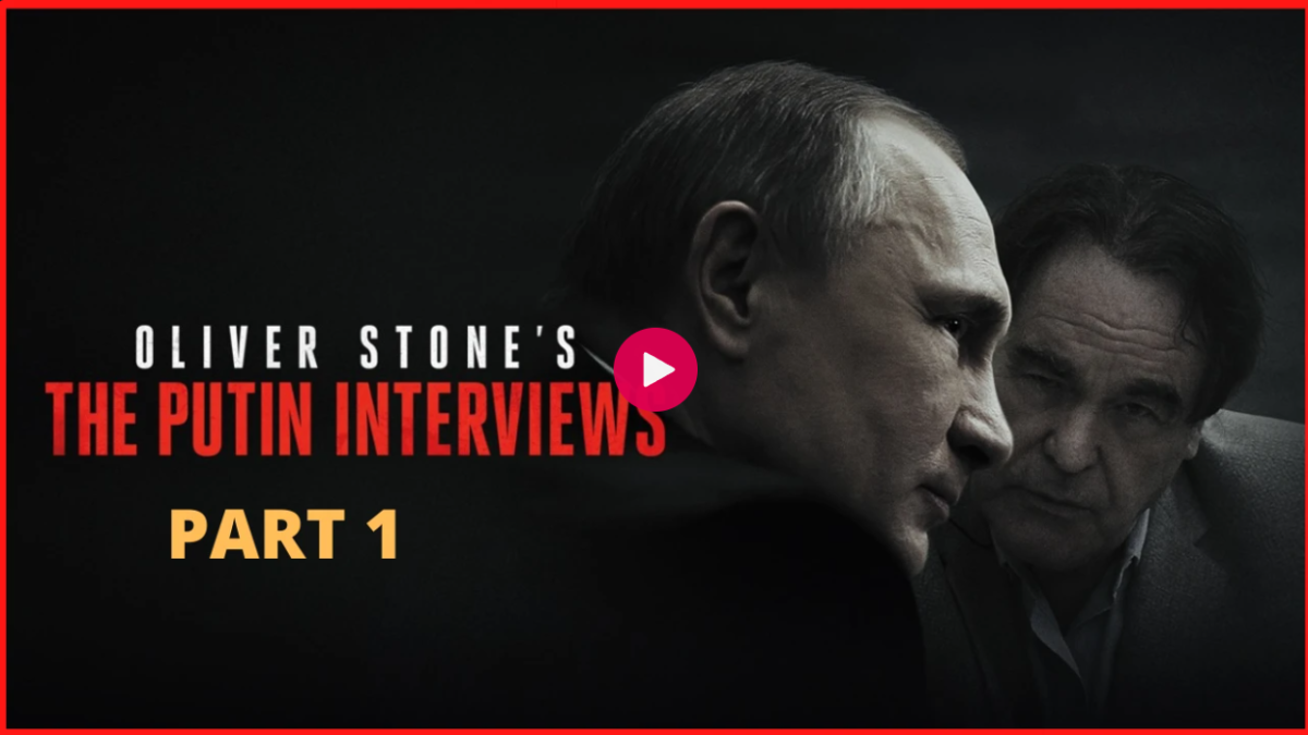Oliver Stone entrevistando a Vladimir Putin