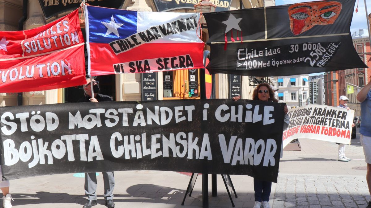 Diálogo establecido con Embajada de Suecia en Santiago de Chile sobre la situación de los presos políticos de la revuelta