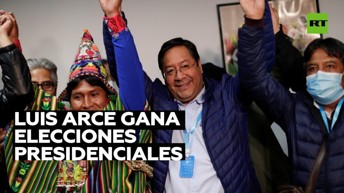 Bolivia: Luis Arce (MAS) 55.1% de los votos. El golpista Mesa logró apenas el 28%