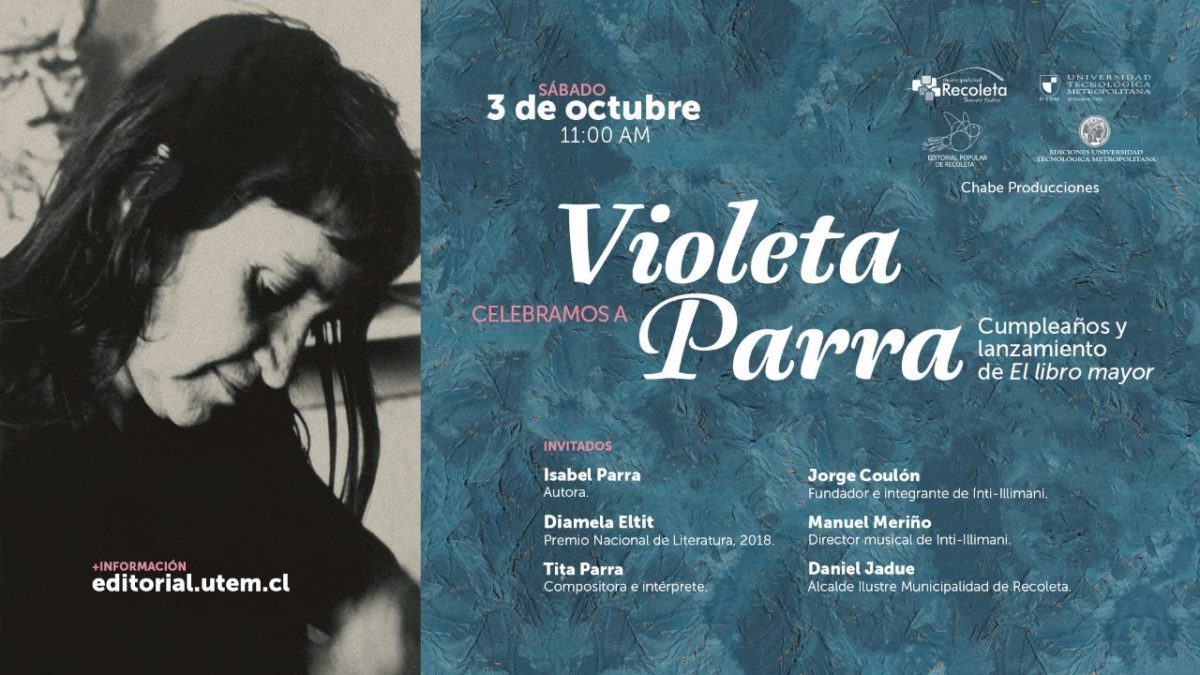 Editorial UTEM: «Celebramos a Violeta Parra» (por Youtube)