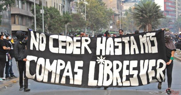 Chile. Presxs políticxs comienzan una huelga de hambre