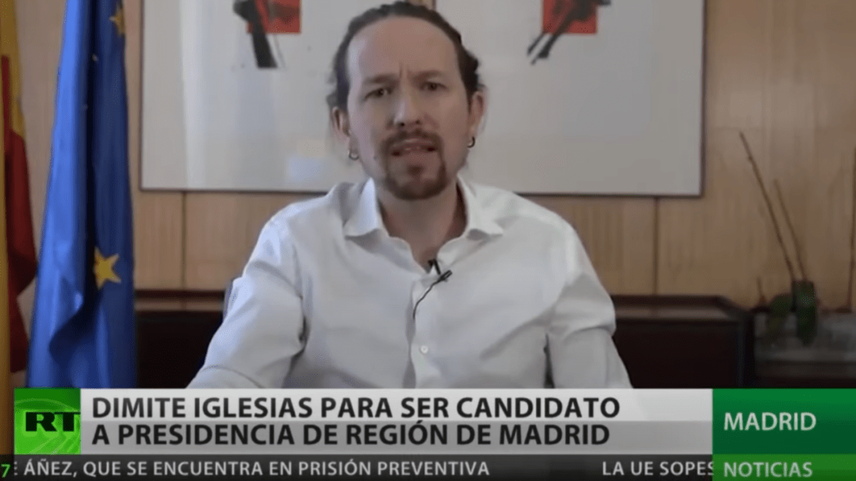 Pablo Iglesias abandona el Gobierno de España y se presentará como candidato a la Comunidad de Madrid