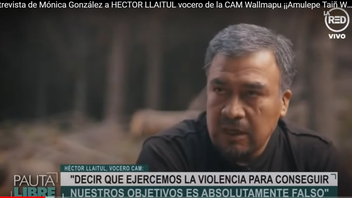 Entrevista a Héctor Llaitul, vocero de la CAM