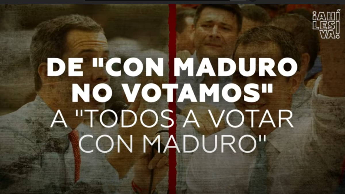 Guaidó votará (con Maduro en el poder) en las elecciones regionales: ¿qué cambió para que suceda?