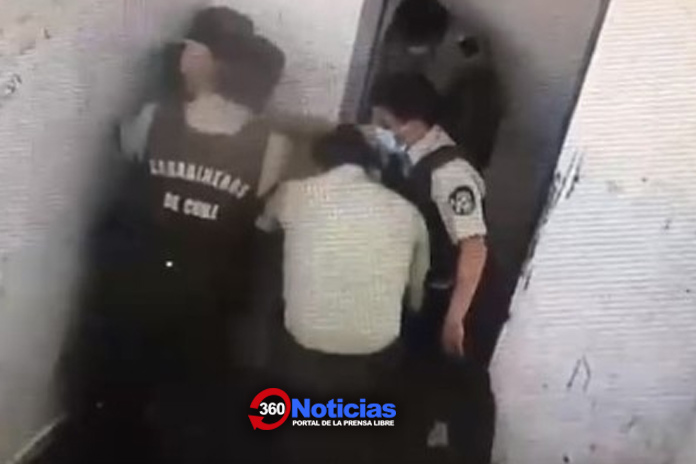 Video muestra el momento cuando carabinero asesinó a detenido en comisaría de San Fernando