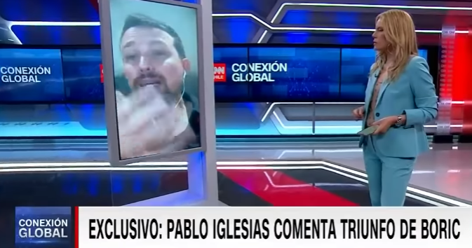 Entrevista a Pablo Iglesias sobre triunfo de Gabriel Boric