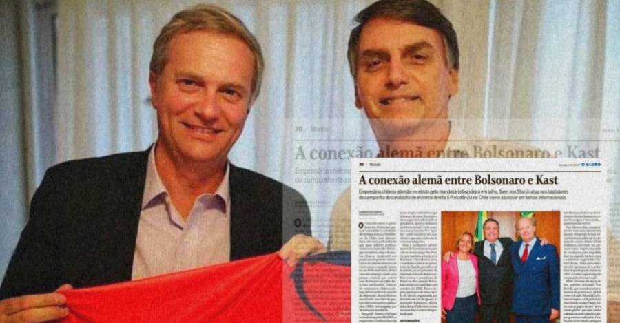 Diario O Globo de Brasil revela vínculos “profundos” de Kast con Bolsonaro a través de asesor del candidato chileno