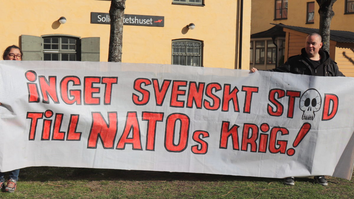La Comisión de DD.HH. Chile-Suecia dice “NO a la OTAN”