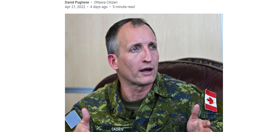 ¿General de la OTAN, canadiense, atrapado en los subterráneos de Asowstal en Mariupol?