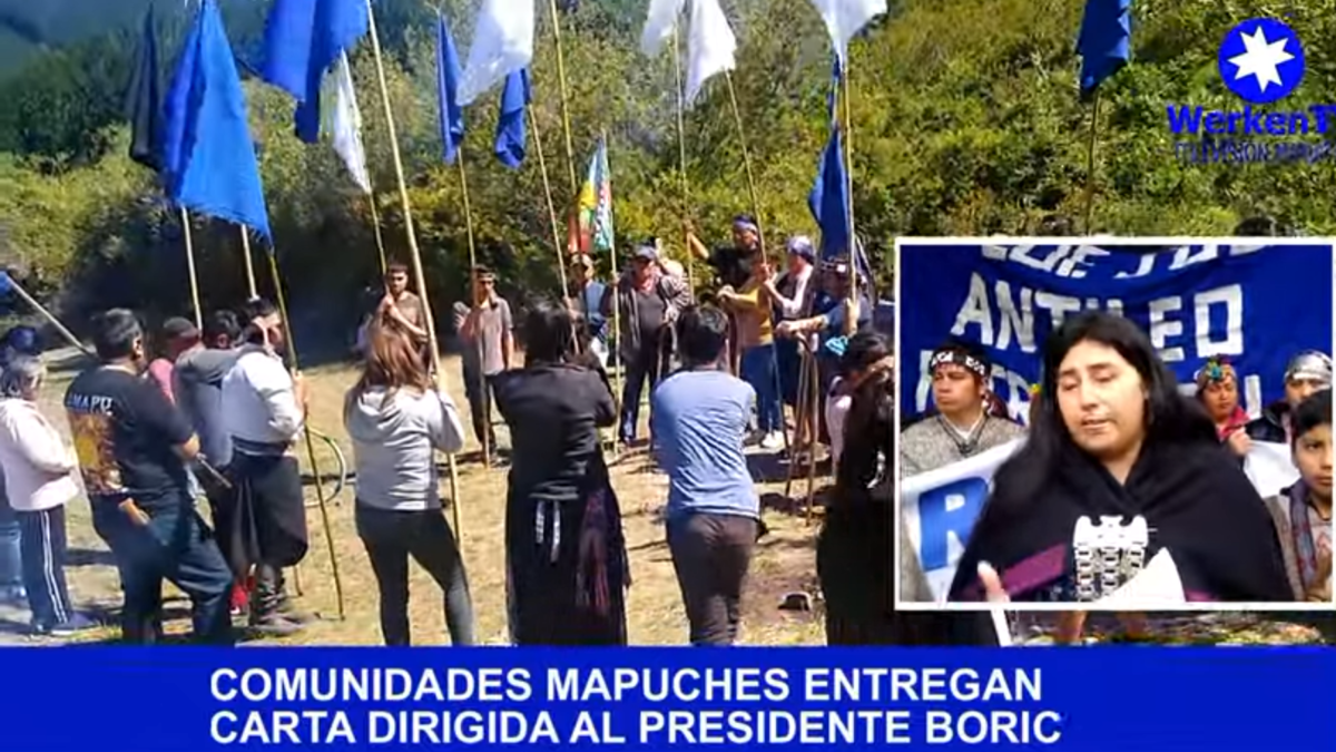 Comunidades Mapuches manifiestan disposición al dialogo. Carta dirigida al presidente Boric