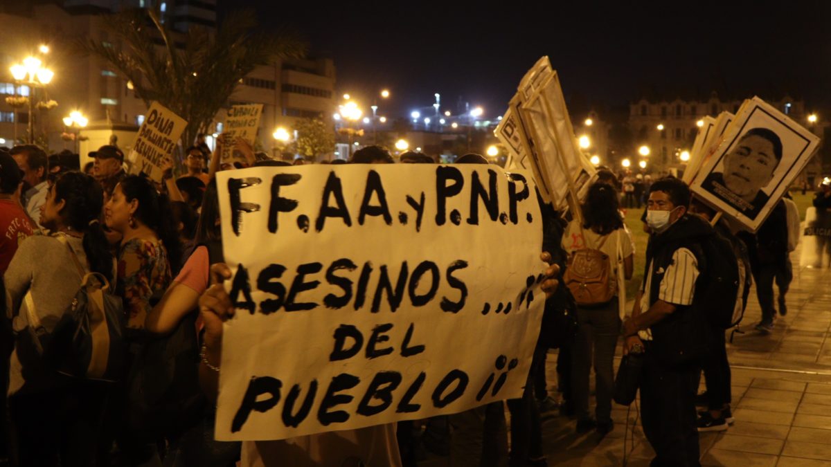 Perú: El derecho a protestar en paz: estallido social y represión