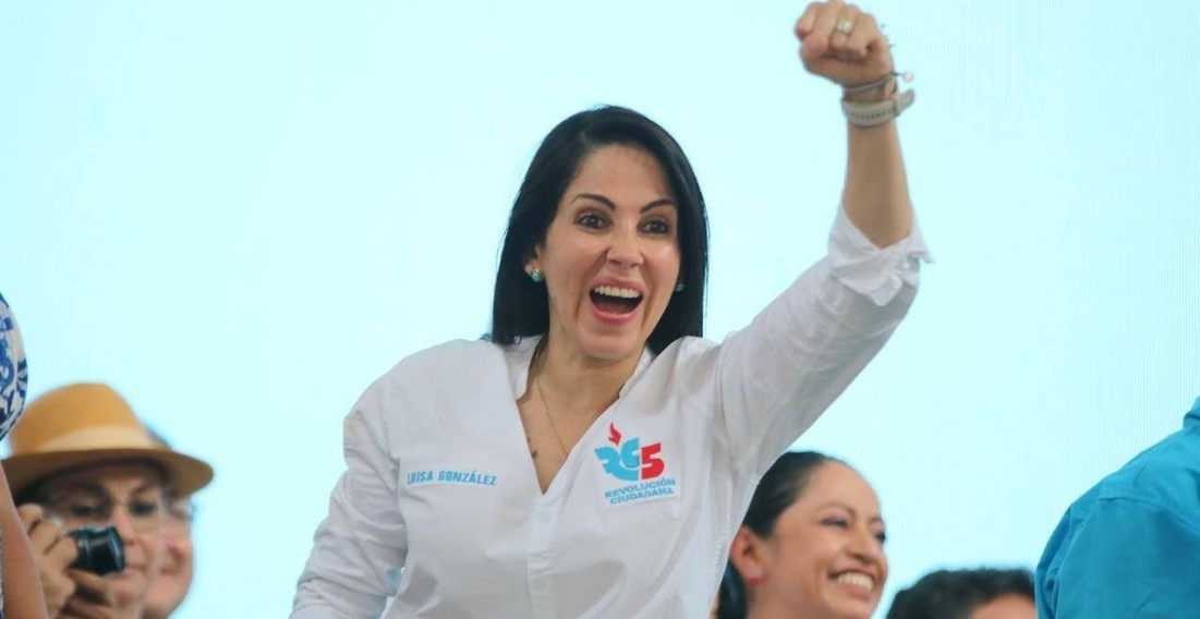 Ecuador: Luisa Gónzalez, de Revolución Ciudadana, candidata a Presidente