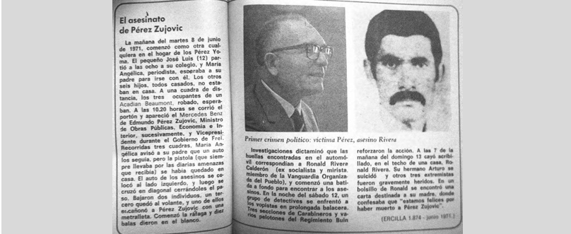 1970: Perez Zujovic planteaba que la DC debía unirse al gobierno de Allende. ¿Quién lo asesinó?