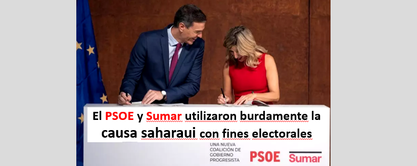 Sáhara: una vez más el gran olvidado del Gobierno de coalición (PSOE -Sumar)