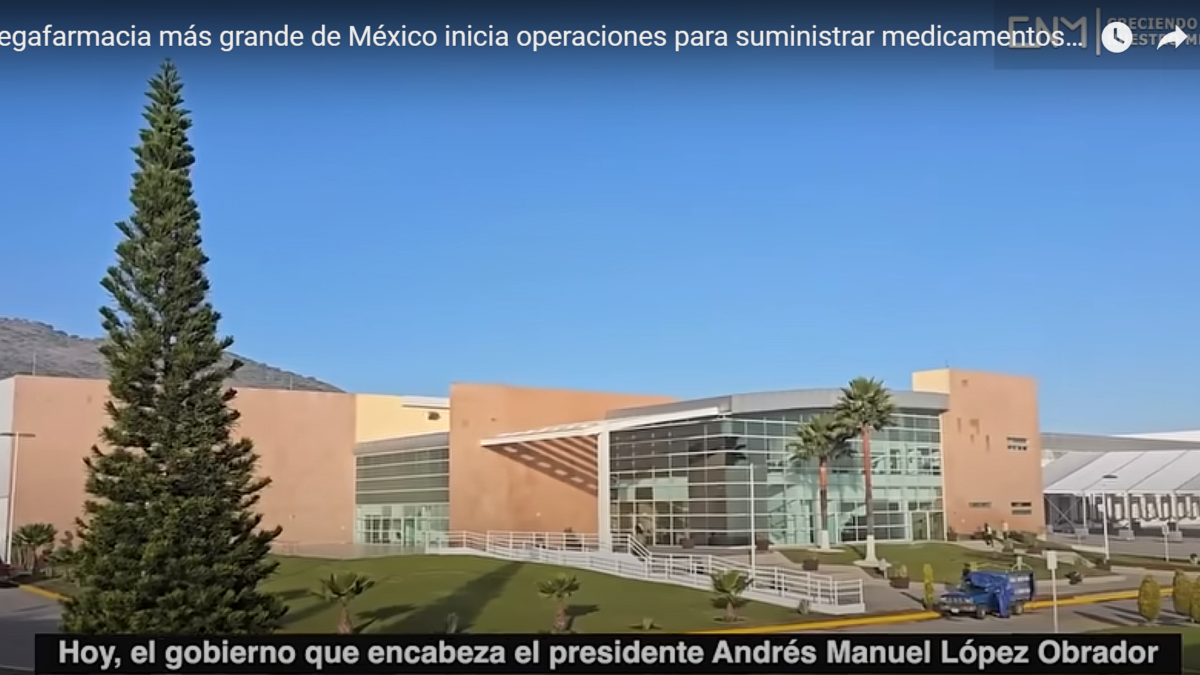 México: ¡Se les acabó el negocio a las farmacias! Gobierno inaugura la Megafarmacia para el Bienestar Social. ¡La Salud: un Derecho!