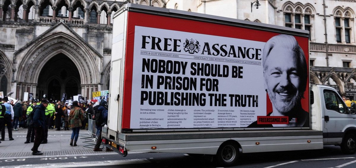 Una Conferencia por la libertad de Julian Assange