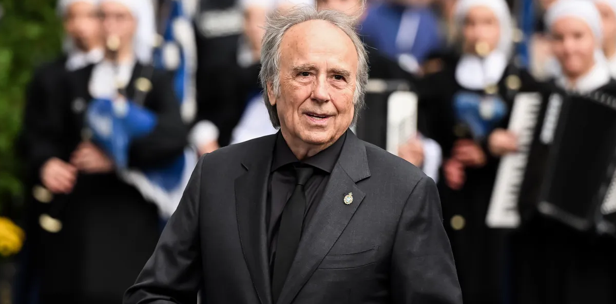 Serrat: «Sobre todo quiero agradecer a mi mujer haberme permitido compartir la vida con ella”