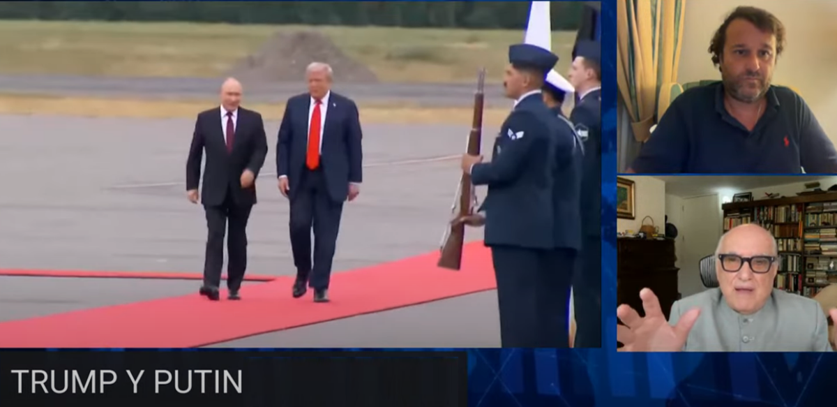 Jalife-Rahme sobre Cumbre en Alaska: «Trump y Putin han roto con el Deepstate»