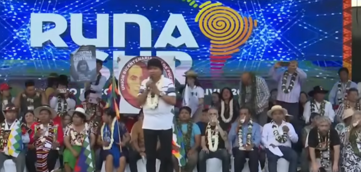 Evento RUNASUR-2025, demuestra que el Pueblo de Bolivia no está solo